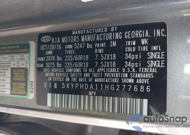 5XYPHDA11HG277686: 41790097