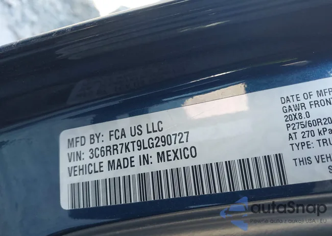 3C6RR7KT9LG290727: 41791461