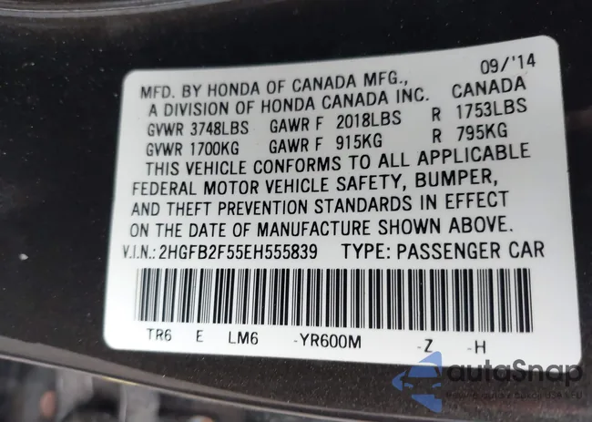 2HGFB2F55EH555839: 41793411