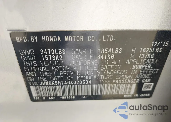 JHMGK5H74GX020534: 41793690