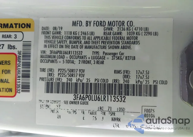 3FA6P0LU6LR113532: 41794966