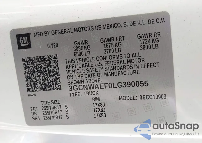 3GCNWAEF0LG390055: 41796417