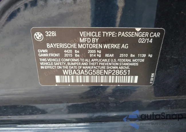 WBA3A5G58ENP28651: 41796191