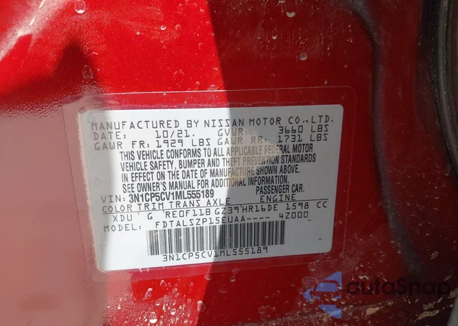 3N1CP5CV1ML555189: 41796982