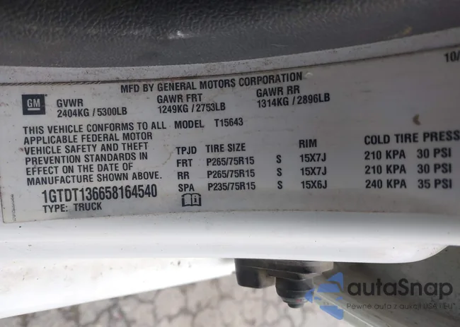 1GTDT136658164540: 41799049