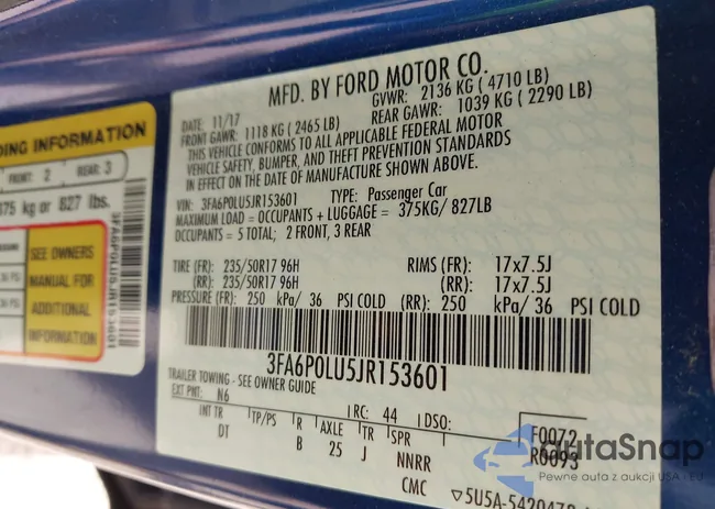 3FA6P0LU5JR153601: 41799315