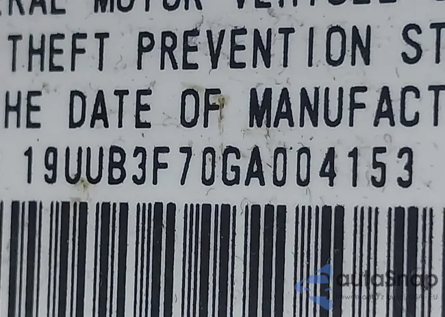 19UUB3F70GA004153: 41802420