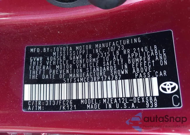 5YFS4MCE3RP174787: 41803352