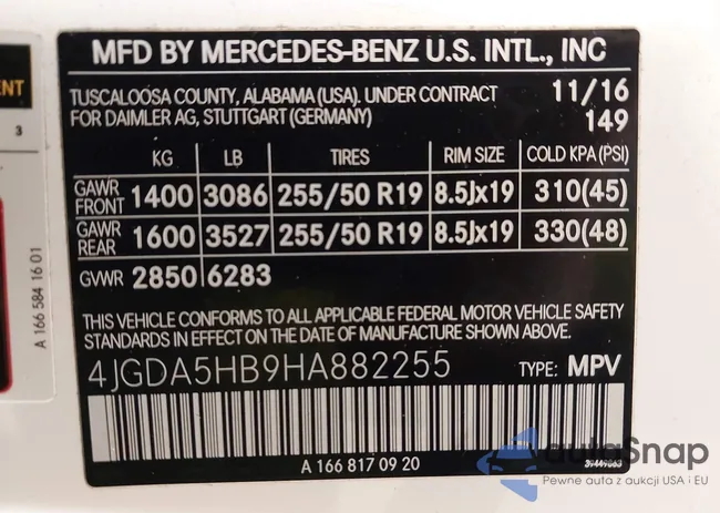 4JGDA5HB9HA882255: 41803504