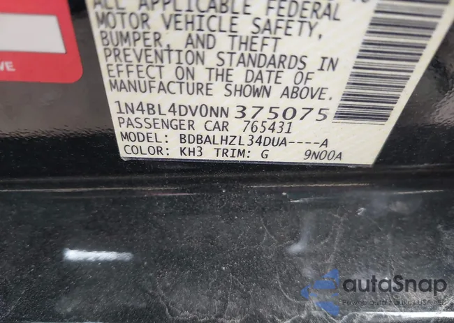 1N4BL4DV0NN375075: 41804232