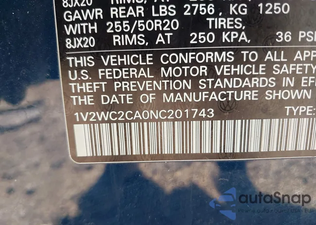1V2WC2CA0NC201743: 41806601