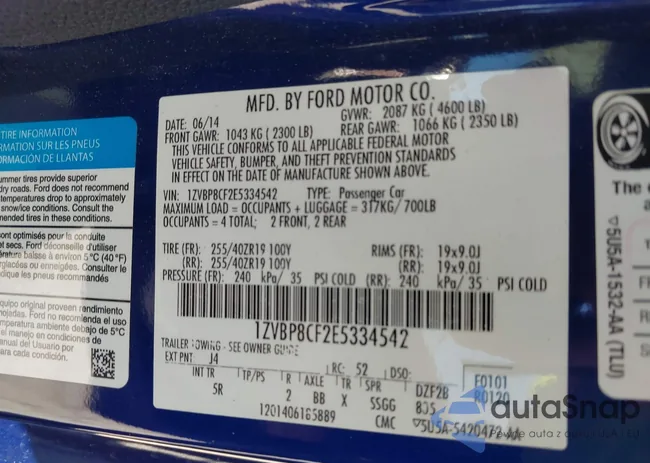 1ZVBP8CF2E5334542: 41806097