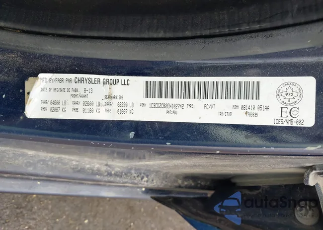 1C3CDZCB2EN102742: 41807662