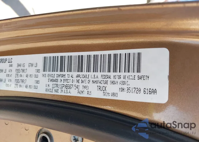 1D7RV1GPXBS677541: 41807111