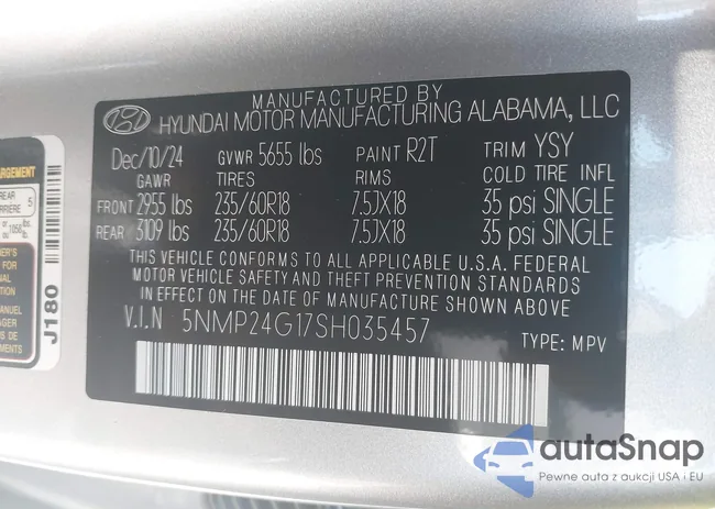 5NMP24G17SH035457: 41808407