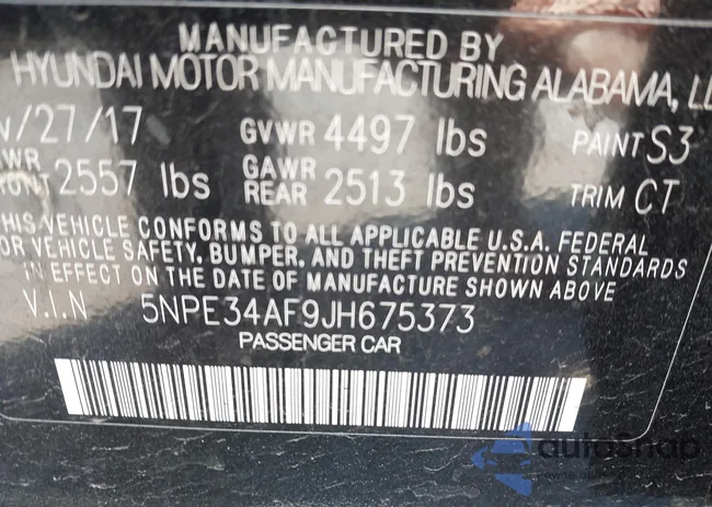 5NPE34AF9JH675373: 41808093