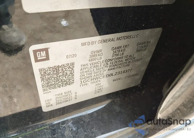 1GCRWCED0LZ314377: 41808943