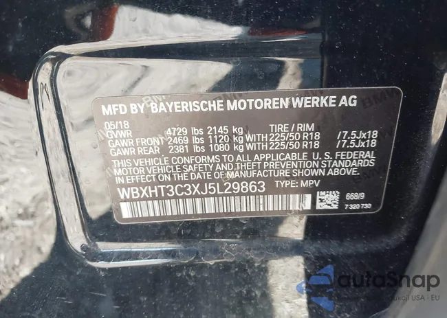 WBXHT3C3XJ5L29863: 41810203