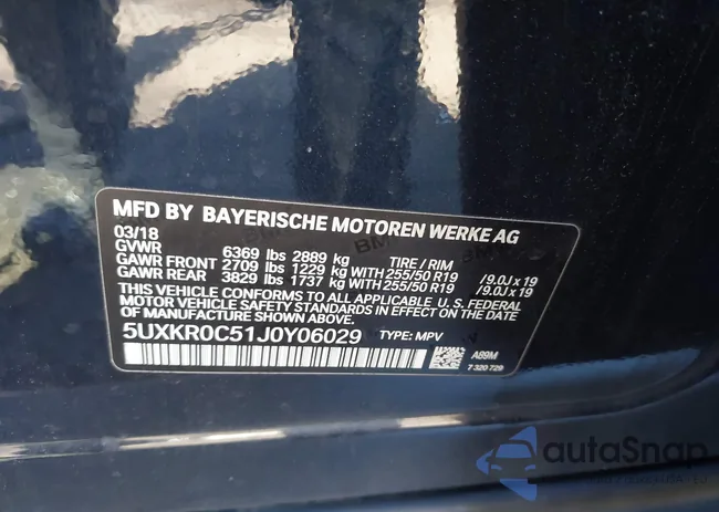 5UXKR0C51J0Y06029: 41811767