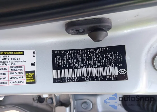 5YFDPRAE7LP020655: 41810923