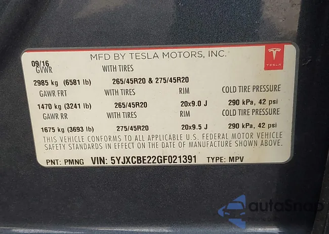 5YJXCBE22GF021391: 41812474