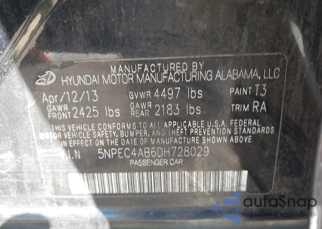 5NPEC4AB6DH728029: 41813092