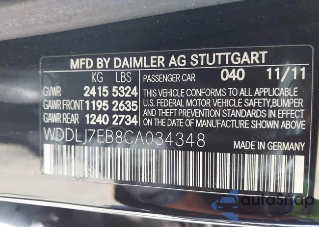 WDDLJ7EB8CA034348: 41814988