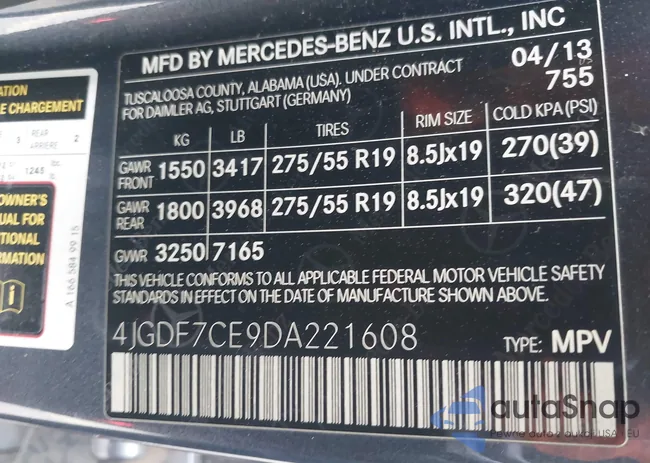 4JGDF7CE9DA221608: 41816315