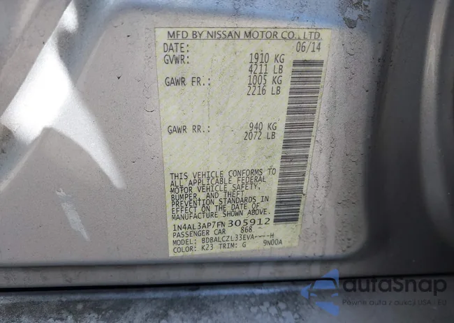 1N4AL3AP7FN305912: 41817752