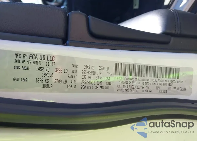 1C4RJFAG0JC197738: 41816935