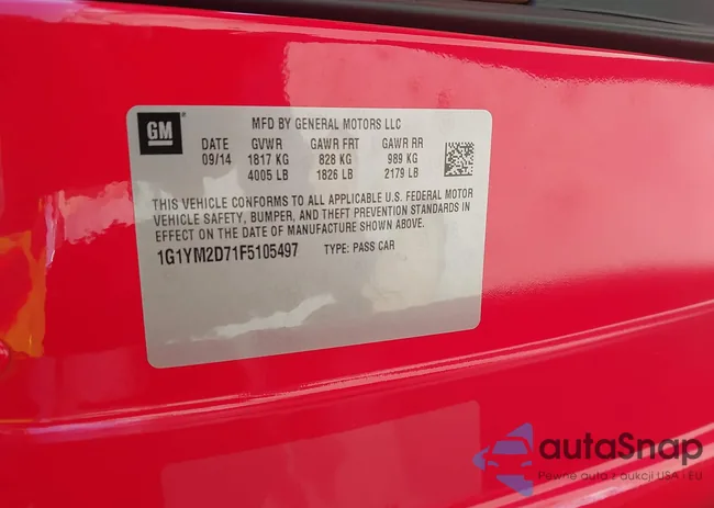 1G1YM2D71F5105497: 41818527