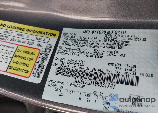 3LN6L2LU1ER831747: 41818820