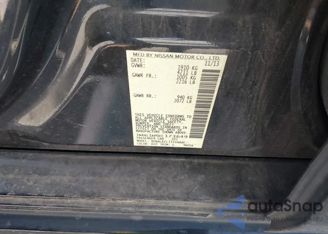 1N4AL3AP0EC173649: 41819164