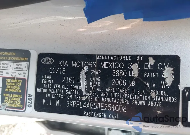 3KPFL4A75JE254008: 41821145