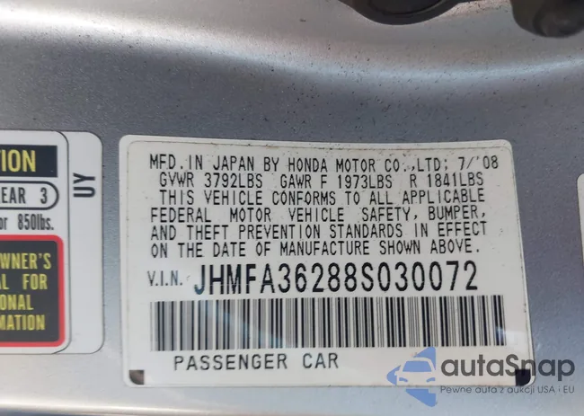 JHMFA36288S030072: 41822403