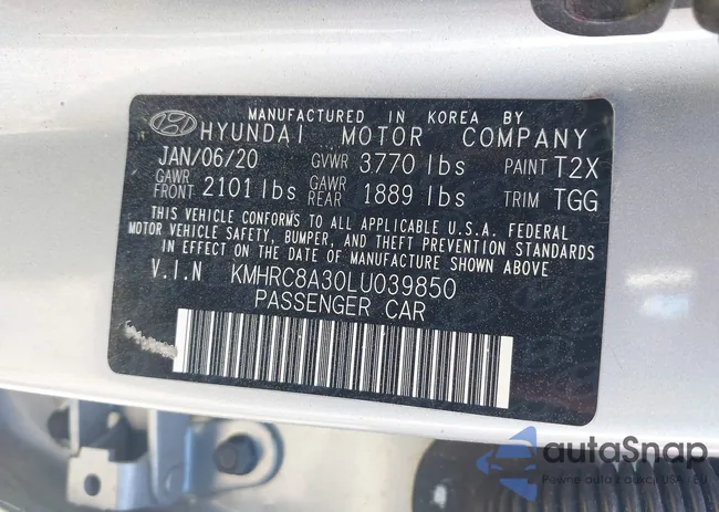 KMHRC8A30LU039850: 41821889