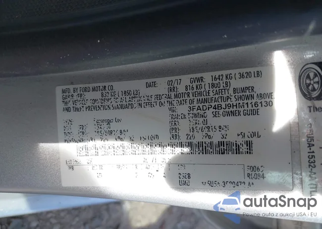 3FADP4BJ9HM116130: 41823717