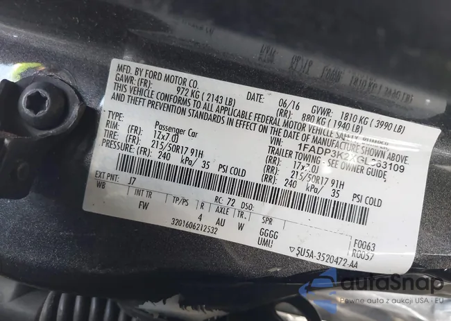 1FADP3K2XGL363109: 41823822