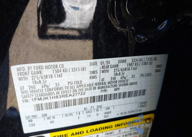 1FMJK1H83REA27722: 41826831