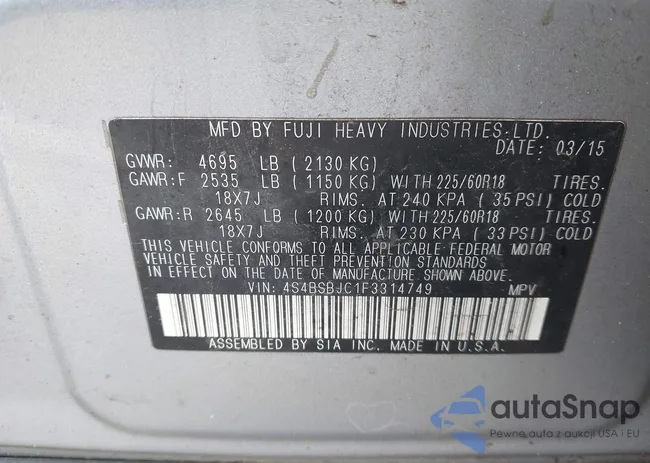 4S4BSBJC1F3314749: 41826080