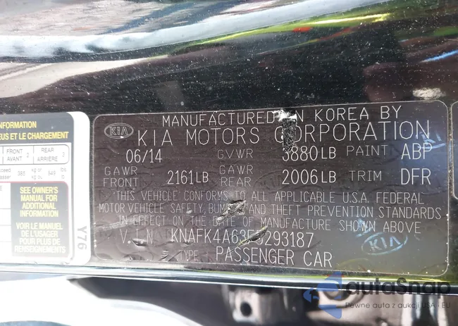 KNAFK4A63F5293187: 41828590