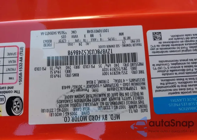 1ZVBP8CU3C5248698: 41828633