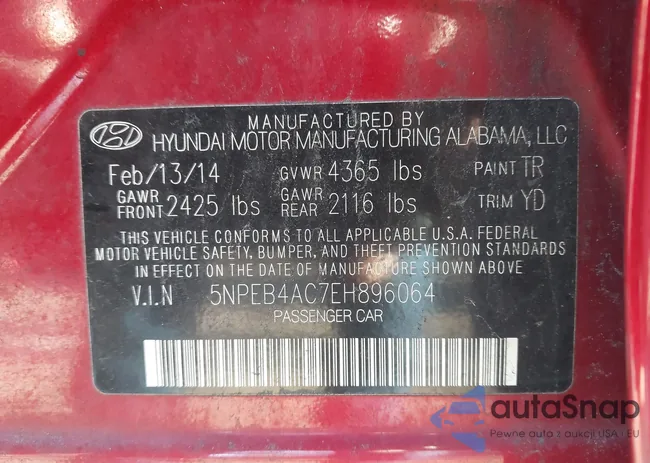 5NPEB4AC7EH896064: 41829270