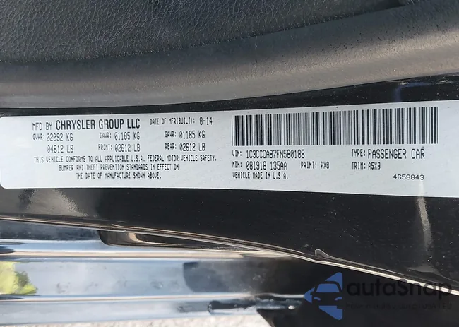 1C3CCCAB7FN580188: 41830332