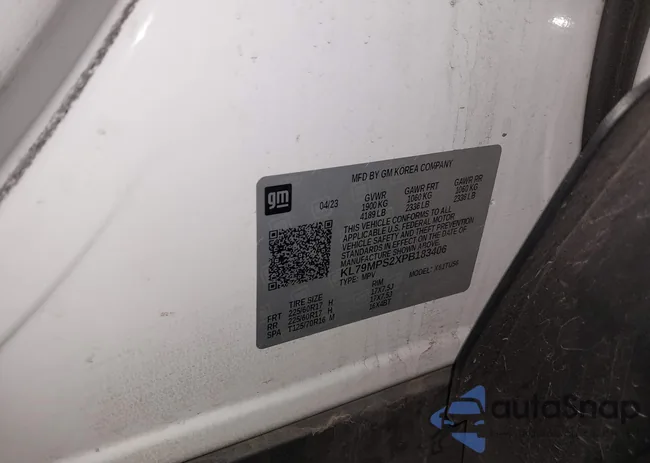 KL79MPS2XPB183406: 41830044