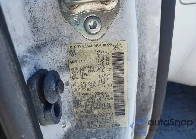 1N6BD0CT4HN772774: 41831146