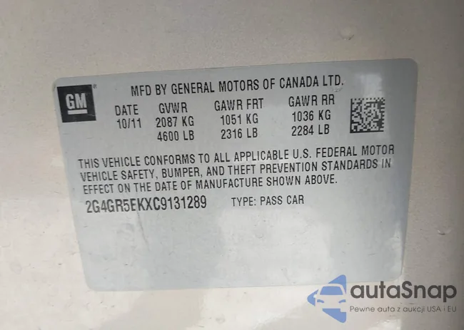 2G4GR5EKXC9131289: 41832646