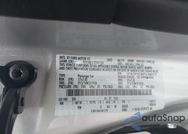 1FADP3F26FL345117: 41834372