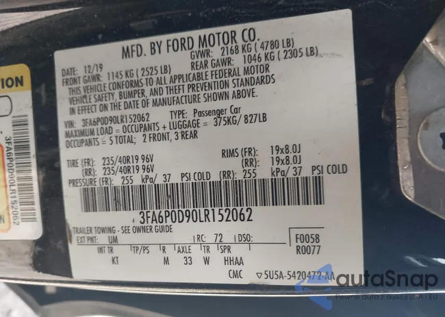 3FA6P0D90LR152062: 41834841