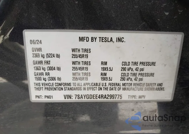 7SAYGDEE4RA299775: 41834877